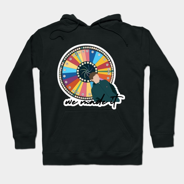 We Made It Wheel black Hoodie by xxkristen